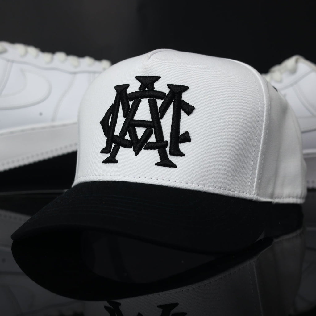 TEX. AM "MONOGRAM" WHT/BLK