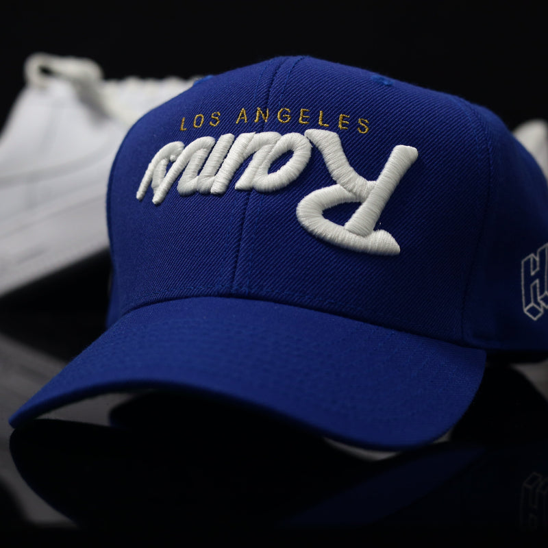 Los Angeles Snapback Royal (Green UV)