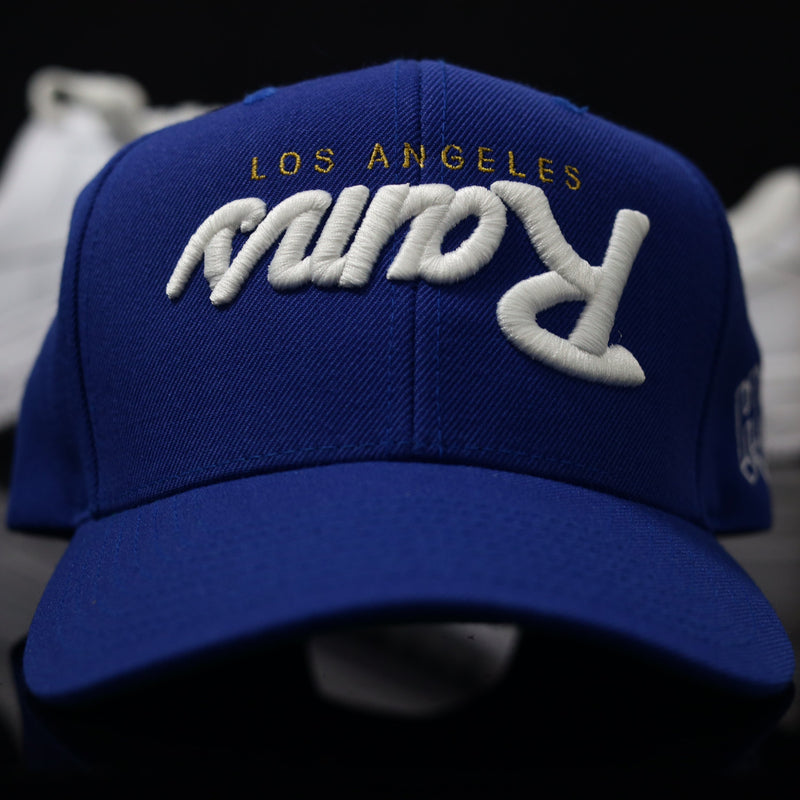 Los Angeles Snapback Royal (Green UV)