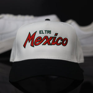 MEXICO SCRIPT WHT/BLK (5 PANEL)