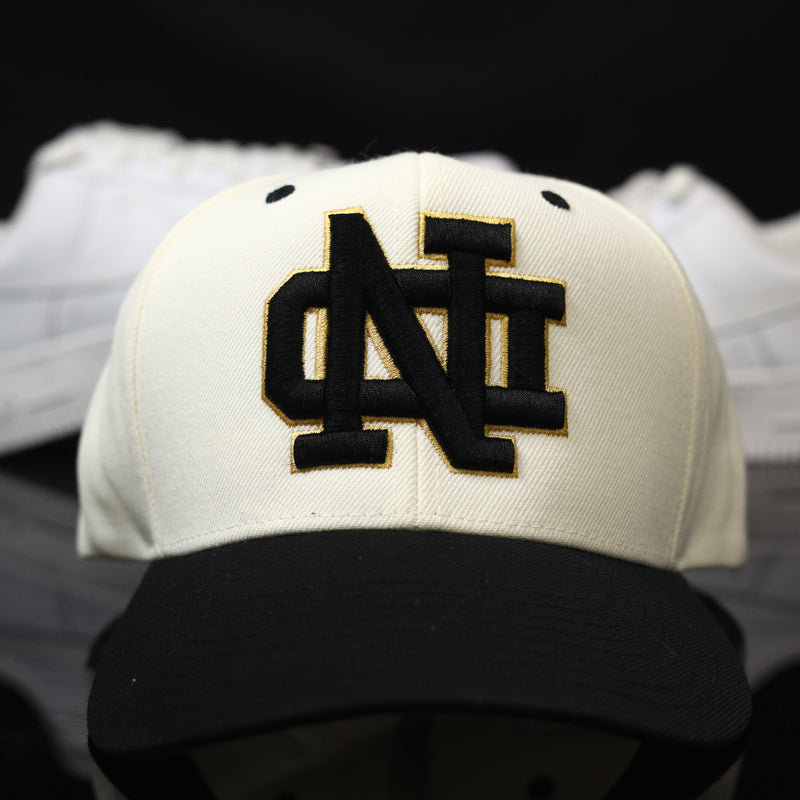 NOTRE DAME MONOGRAM CRM/BLK (Green UV)