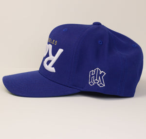 Los Angeles Snapback Royal (Green UV)